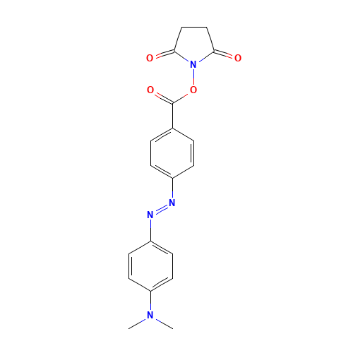 (2,5-dioxopyrrolidin-1-yl) 4-[[4-(dimethylamino)phenyl]diazenyl]benzoate (CAS: 146998-31-4) - Related Chemical Product