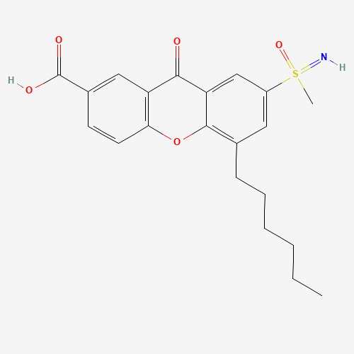 5-hexyl-7-(methylsulfonimidoyl)-9-oxoxanthene-2-carboxylic acid (CAS: 58761-87-8) - Related Chemical Product