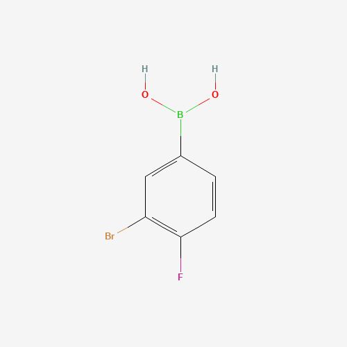 (3-bromo-4-fluorophenyl)boronic acid (CAS: 1092533-91-9) - Related Chemical Product