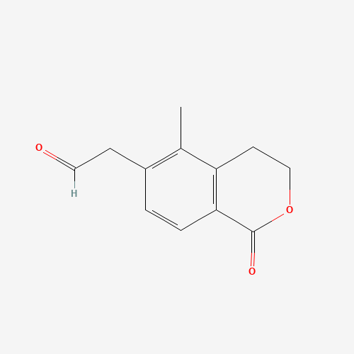 2-(5-methyl-1-oxo-3,4-dihydroisochromen-6-yl)acetaldehyde (CAS: 1374572-74-3) - Related Chemical Product