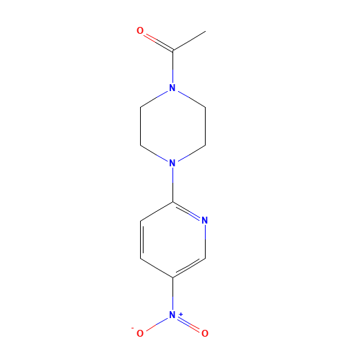 1-[4-(5-nitropyridin-2-yl)piperazin-1-yl]ethanone (CAS: 941119-19-3) - Related Chemical Product