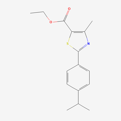 ethyl 4-methyl-2-(4-propan-2-ylphenyl)-1,3-thiazole-5-carboxylate (CAS: 343322-54-3) - Related Chemical Product