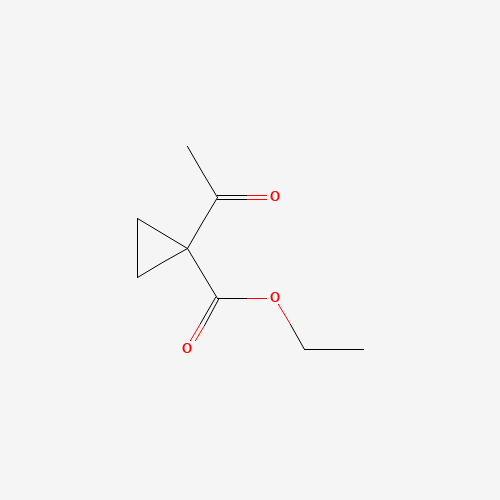 ethyl 1-acetylcyclopropane-1-carboxylate (CAS: 32933-03-2) - Chemical Structure and Molecular Formula 