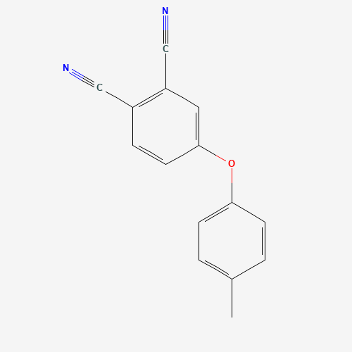 4-(4-methylphenoxy)benzene-1,2-dicarbonitrile (CAS: 182417-07-8) - Chemical Structure and Molecular Formula 