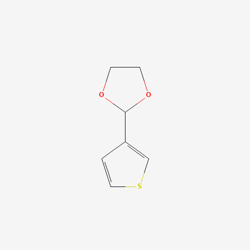 2-thiophen-3-yl-1,3-dioxolane (CAS: 13250-82-3) - Related Chemical Product