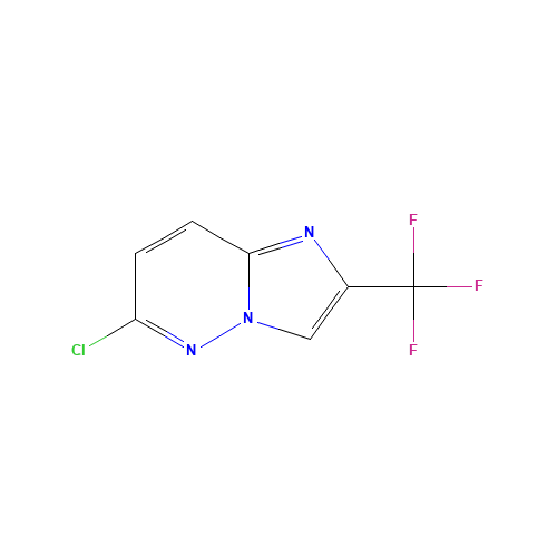 6-chloro-2-(trifluoromethyl)imidazo[1,2-b]pyridazine (CAS: 109113-97-5) - Related Chemical Product