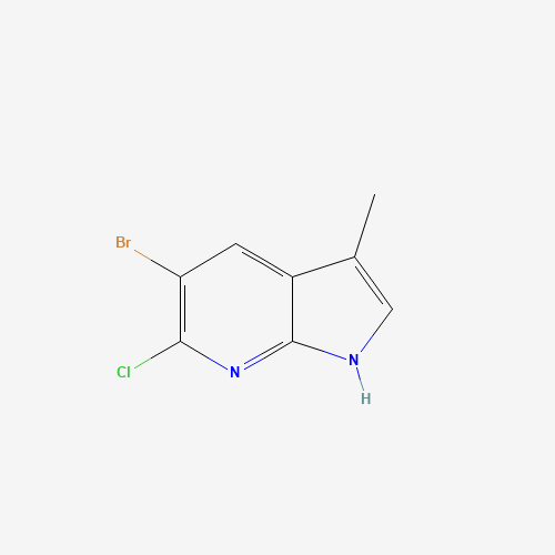 5-bromo-6-chloro-3-methyl-1H-pyrrolo[2,3-b]pyridine (CAS: 1463441-04-4) - Related Chemical Product