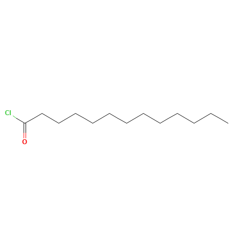 tridecanoyl chloride (CAS: 17746-06-4) - Chemical Structure and Molecular Formula 