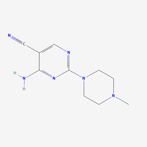 4-amino-2-(4-methylpiperazin-1-yl)pyrimidine-5-carbonitrile (CAS: 103151-40-2) - Related Chemical Product