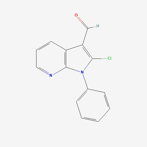 2-chloro-1-phenylpyrrolo[2,3-b]pyridine-3-carbaldehyde (CAS: 847801-39-2) - Related Chemical Product