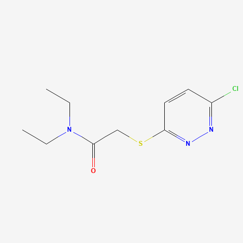 2-(6-chloropyridazin-3-yl)sulfanyl-N,N-diethylacetamide (CAS: 1830-32-6) - Related Chemical Product