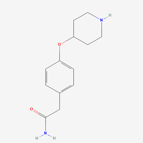 2-(4-piperidin-4-yloxyphenyl)acetamide (CAS: 902837-02-9) - Related Chemical Product