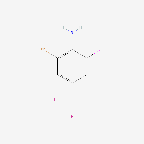 2-bromo-6-iodo-4-(trifluoromethyl)aniline (CAS: 875306-20-0) - Related Chemical Product