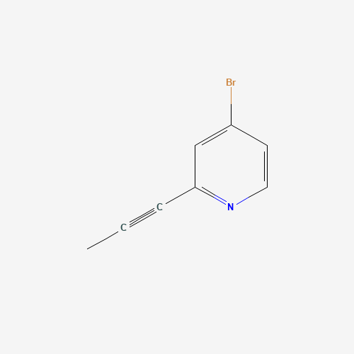 4-bromo-2-prop-1-ynylpyridine (CAS: 1383985-12-3) - Related Chemical Product