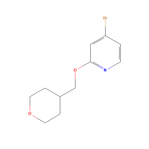 4-bromo-2-(oxan-4-ylmethoxy)pyridine (CAS: 1610520-33-6) - Related Chemical Product
