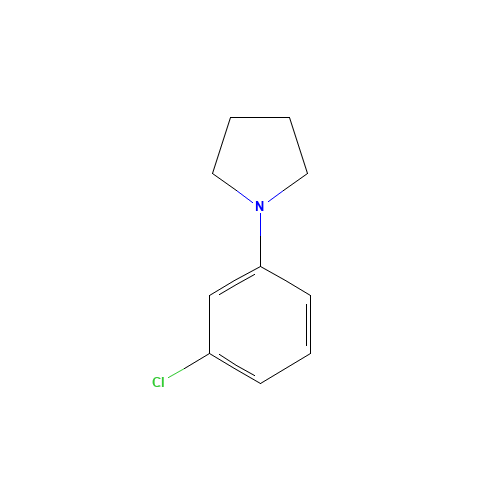 1-(3-chlorophenyl)pyrrolidine (CAS: 88154-24-9) - Related Chemical Product