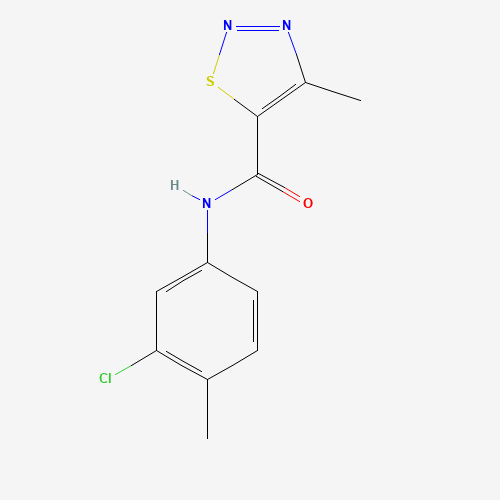 N-(3-chloro-4-methylphenyl)-4-methylthiadiazole-5-carboxamide (CAS: 223580-51-6) - Related Chemical Product