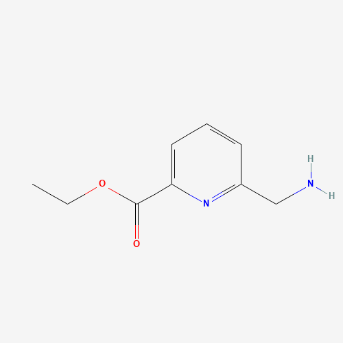 ethyl 6-(aminomethyl)pyridine-2-carboxylate (CAS: 104086-21-7) - Chemical Structure and Molecular Formula 