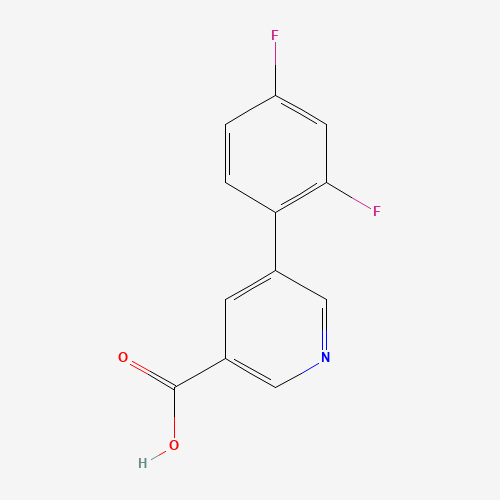 5-(2,4-difluorophenyl)pyridine-3-carboxylic acid (CAS: 887973-46-8) - Related Chemical Product