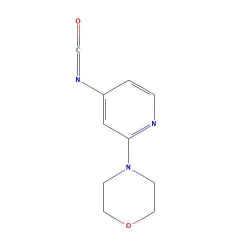 4-(4-isocyanatopyridin-2-yl)morpholine (CAS: 876316-43-7) - Related Chemical Product