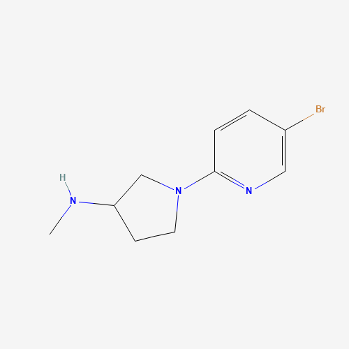 1-(5-bromopyridin-2-yl)-N-methylpyrrolidin-3-amine (CAS: 868662-31-1) - Related Chemical Product
