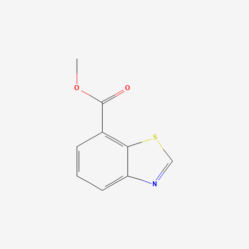 methyl 1,3-benzothiazole-7-carboxylate (CAS: 1038509-28-2) - Chemical Structure and Molecular Formula 