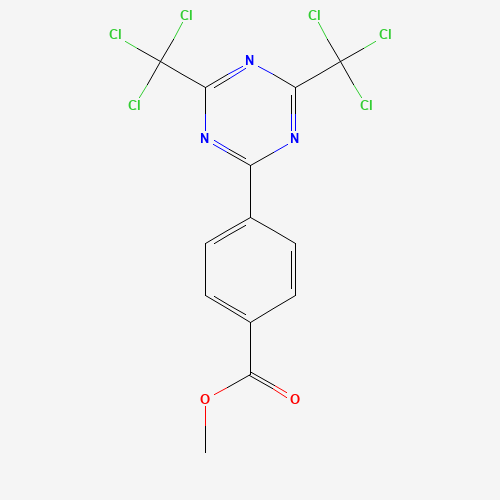 methyl 4-[4,6-bis(trichloromethyl)-1,3,5-triazin-2-yl]benzoate (CAS: 125775-49-7) - Related Chemical Product