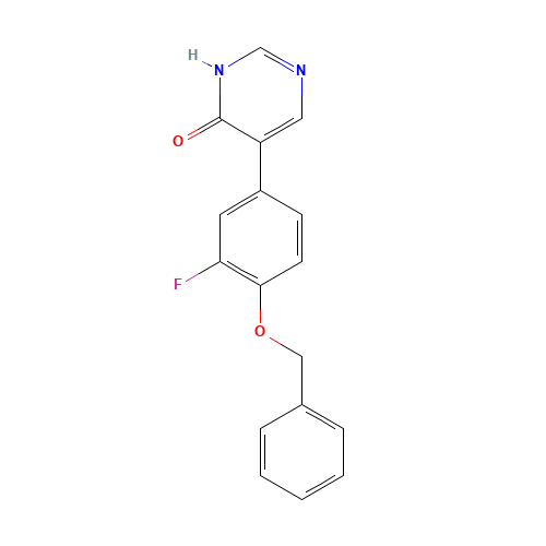 5-(3-fluoro-4-phenylmethoxyphenyl)-1H-pyrimidin-6-one (CAS: 960298-70-8) - Related Chemical Product