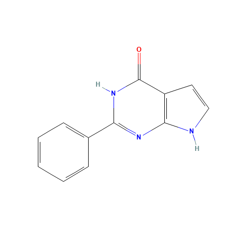 2-phenyl-1,7-dihydropyrrolo[2,3-d]pyrimidin-4-one (CAS: 91493-94-6) - Related Chemical Product