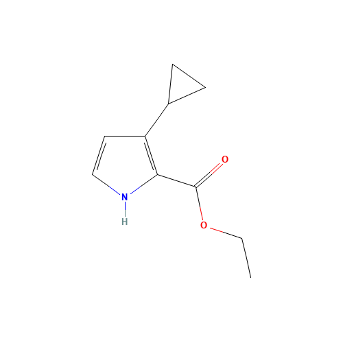 ethyl 3-cyclopropyl-1H-pyrrole-2-carboxylate (CAS: 1123725-69-8) - Related Chemical Product