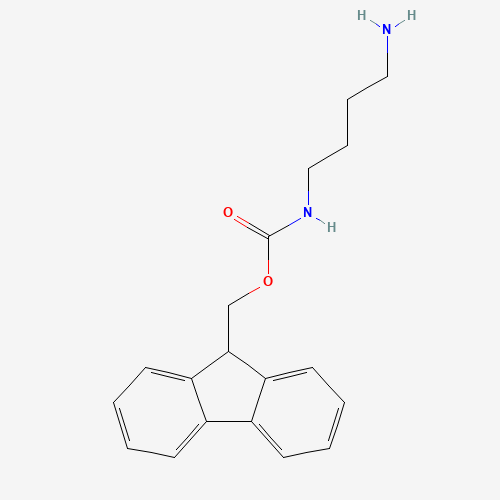 9H-fluoren-9-ylmethyl N-(4-aminobutyl)carbamate (CAS: 117048-49-4) - Related Chemical Product