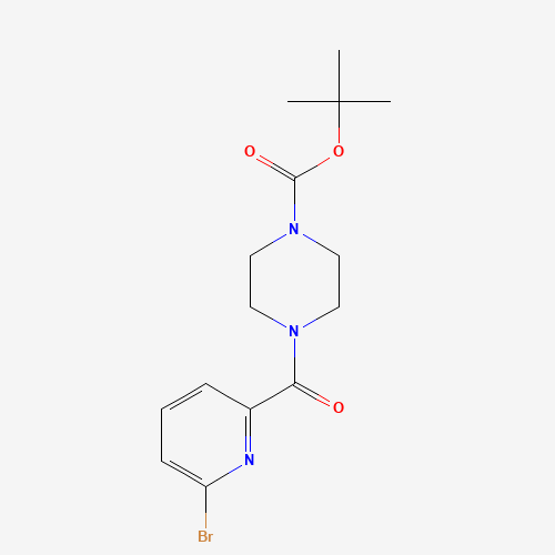 tert-butyl 4-(6-bromopyridine-2-carbonyl)piperazine-1-carboxylate (CAS: 1049022-93-6) - Related Chemical Product