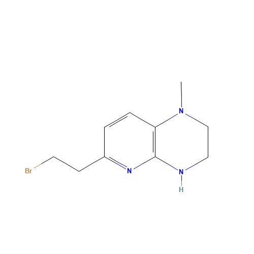 6-(2-bromoethyl)-1-methyl-3,4-dihydro-2H-pyrido[2,3-b]pyrazine (CAS: 721921-01-3) - Related Chemical Product
