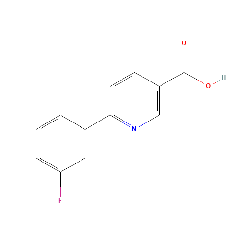 6-(3-fluorophenyl)pyridine-3-carboxylic acid (CAS: 582325-22-2) - Related Chemical Product