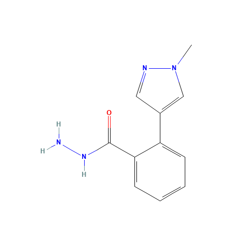 2-(1-methylpyrazol-4-yl)benzohydrazide (CAS: 1160395-68-5) - Related Chemical Product