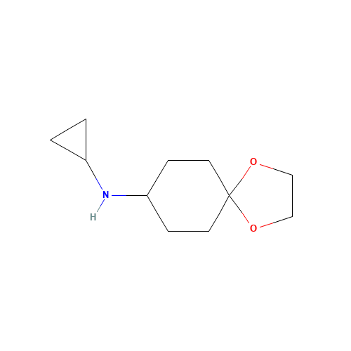 N-cyclopropyl-1,4-dioxaspiro[4.5]decan-8-amine (CAS: 954273-25-7) - Related Chemical Product