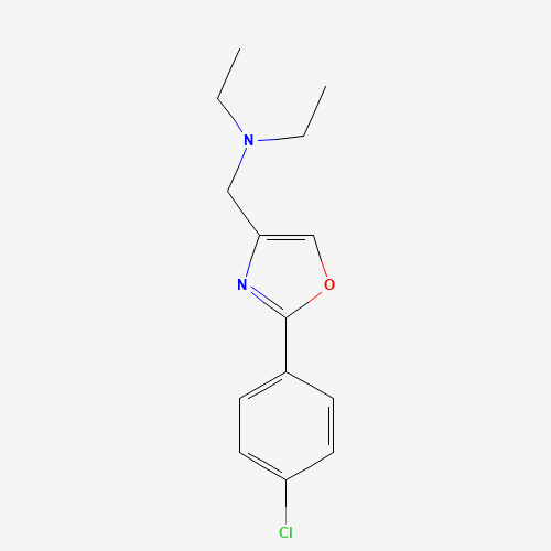 N-[[2-(4-chlorophenyl)-1,3-oxazol-4-yl]methyl]-N-ethylethanamine (CAS: 1197783-89-3) - Related Chemical Product