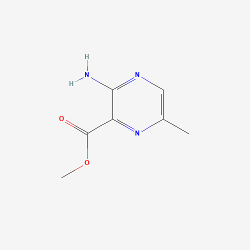methyl 3-amino-6-methylpyrazine-2-carboxylate (CAS: 2032-84-0) - Chemical Structure and Molecular Formula 