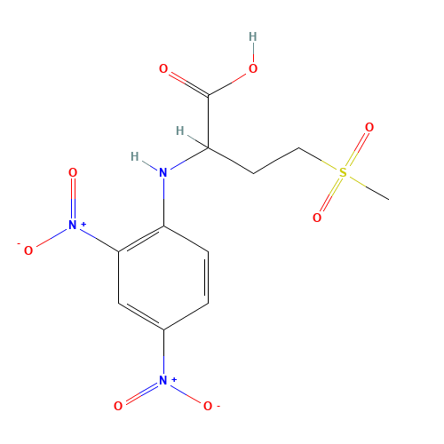 2-(2,4-dinitroanilino)-4-methylsulfonylbutanoic acid (CAS: 16068-18-1) - Related Chemical Product