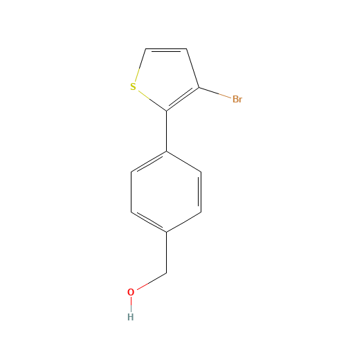 [4-(3-bromothiophen-2-yl)phenyl]methanol (CAS: 937795-99-8) - Related Chemical Product