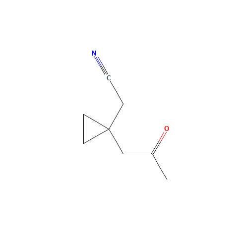 2-[1-(2-oxopropyl)cyclopropyl]acetonitrile (CAS: 185516-82-9) - Related Chemical Product