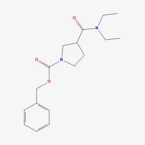 benzyl 3-(diethylcarbamoyl)pyrrolidine-1-carboxylate (CAS: 1428901-24-9) - Related Chemical Product