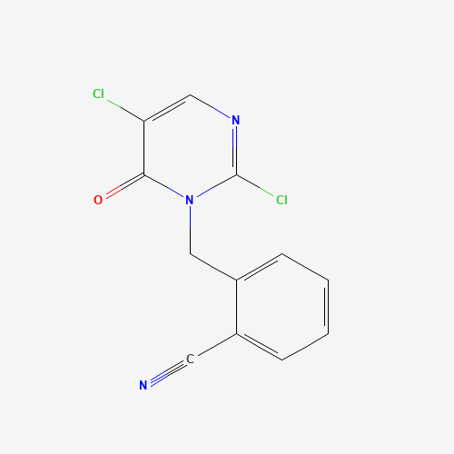 2-[(2,5-dichloro-6-oxopyrimidin-1-yl)methyl]benzonitrile (CAS: 844843-56-7) - Related Chemical Product