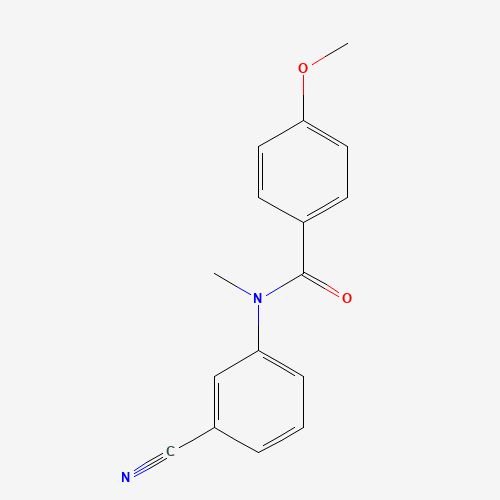 N-(3-cyanophenyl)-4-methoxy-N-methylbenzamide (CAS: 1240480-92-5) - Related Chemical Product
