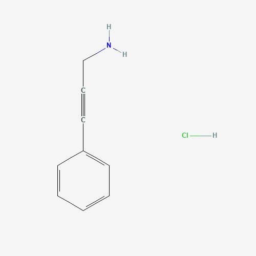 3-phenylprop-2-yn-1-amine;hydrochloride (CAS: 30011-36-0) - Related Chemical Product