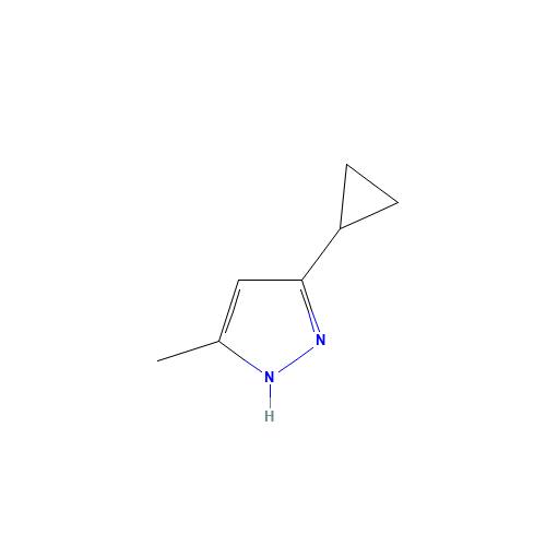 3-cyclopropyl-5-methyl-1H-pyrazole (CAS: 1287752-76-4) - Related Chemical Product