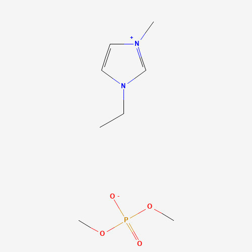 dimethyl phosphate;1-ethyl-3-methylimidazol-3-ium (CAS: 945611-27-8) - Chemical Structure and Molecular Formula 