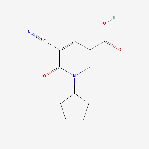 5-cyano-1-cyclopentyl-6-oxopyridine-3-carboxylic acid (CAS: 939410-20-5) - Related Chemical Product