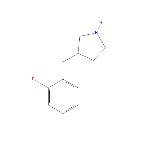 3-[(2-fluorophenyl)methyl]pyrrolidine (CAS: 768341-24-8) - Related Chemical Product