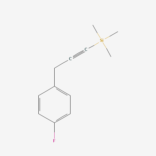 3-(4-fluorophenyl)prop-1-ynyl-trimethylsilane (CAS: 133218-06-1) - Related Chemical Product